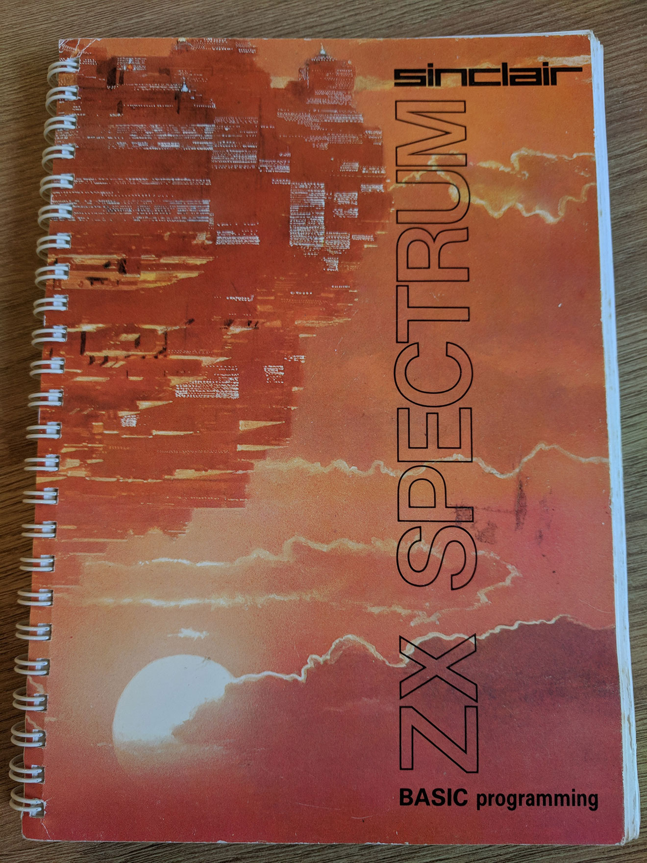 ZX Spectrum manual cover