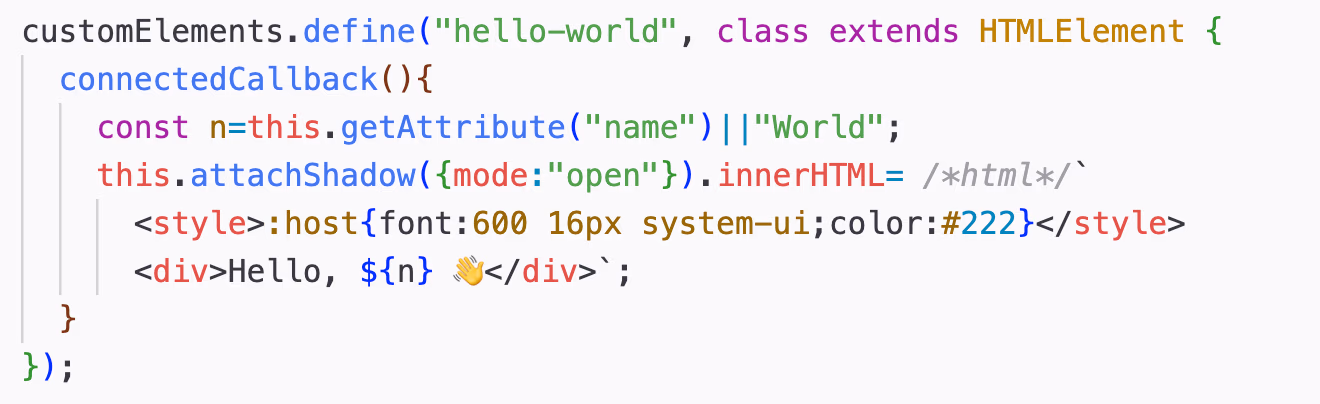 The syntax is now fully colourised, but not structured in a way that's nice and easy to read